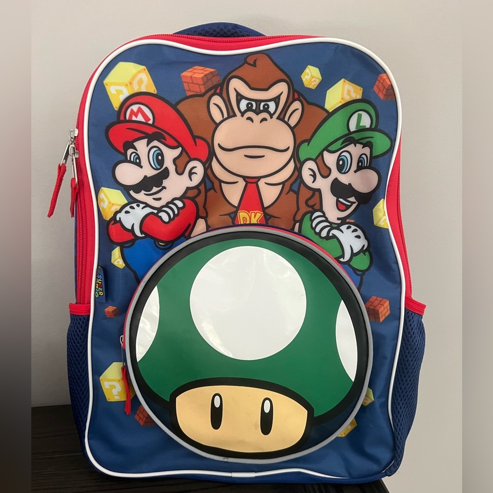 Like new Super Mario backpack